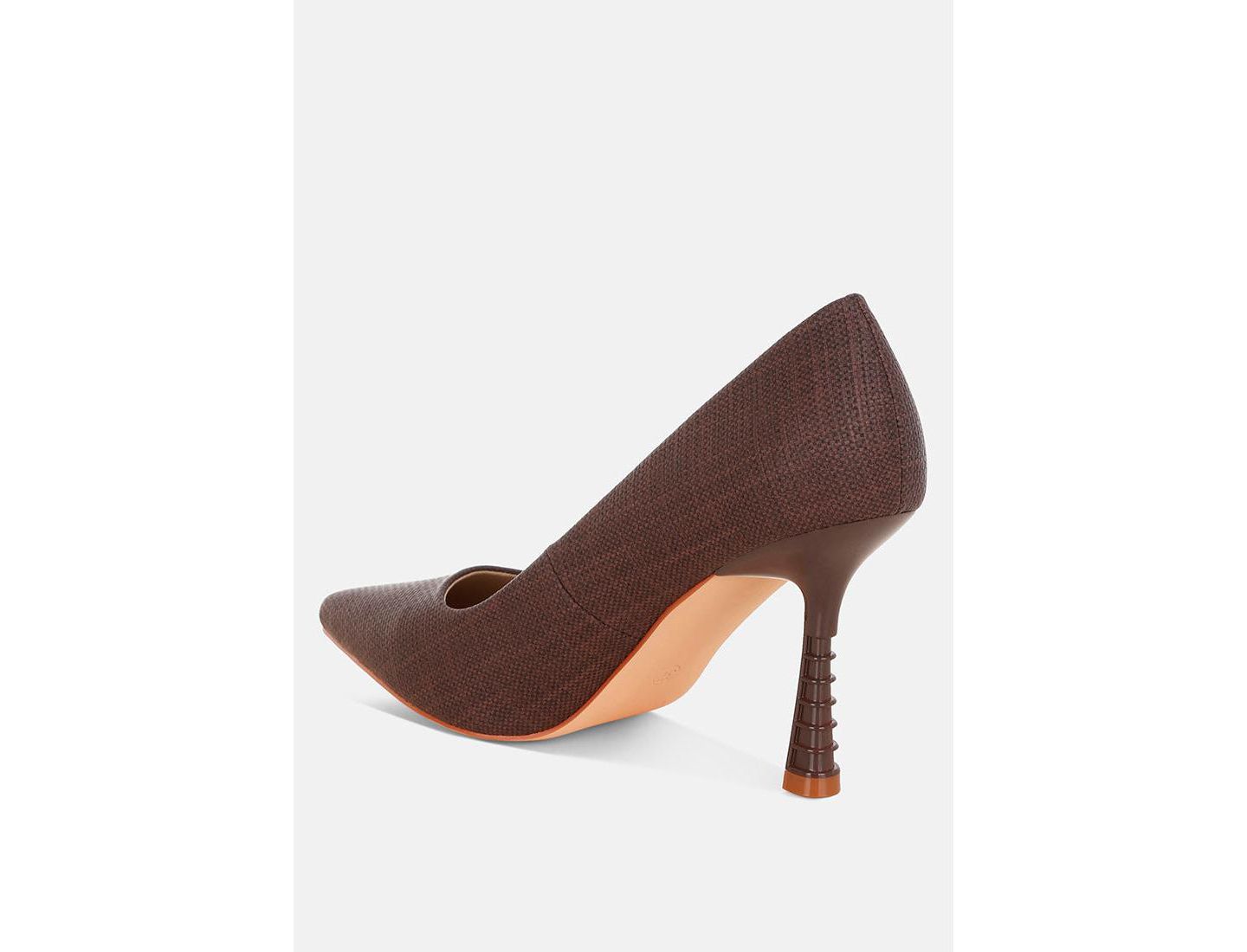 Женские туфли London Rag Zuzana Pointy Toe, цвет: Коричневая искусственная кожа — фото 4