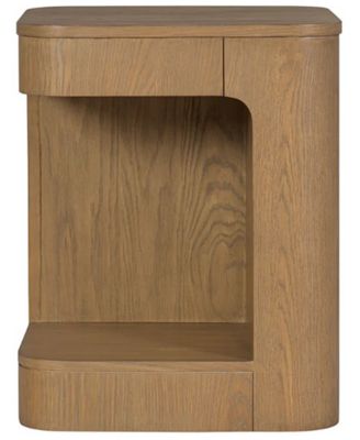 Nordic 18" Wood Chairside Table