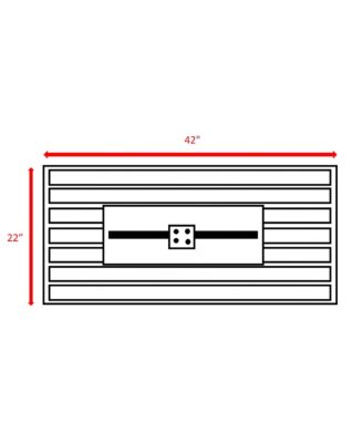 42 Inch W 25 Inch H Steel Outdoor Fire Pit Table Black Smoked Glass Top 50000 BTU Push Button Ignition
