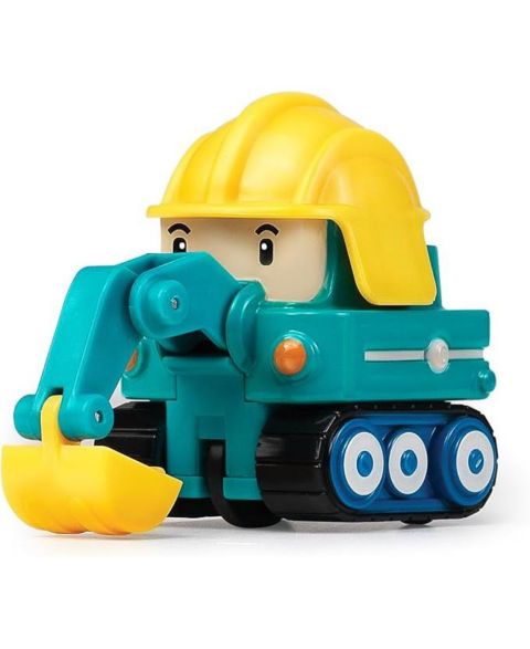 Детская игрушка Robocar Poli Die-Cast Excavator Construction Toy - Poke Early Educational & Role-Play Toys for Toddlers Ages 1+