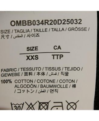 Men's Cotton Knit Arrow Applique Hoodie