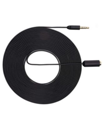 PM10EC6 20-foot (6m) TRRS Female 3.5mm to TRRS Male 3.5mm Microphone Extension Cable for Smartphones