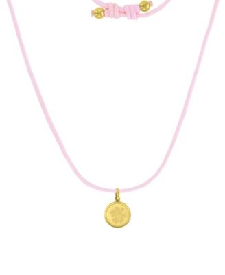 Waterproof Yellow Hibiscus Beads Adjustable Necklace