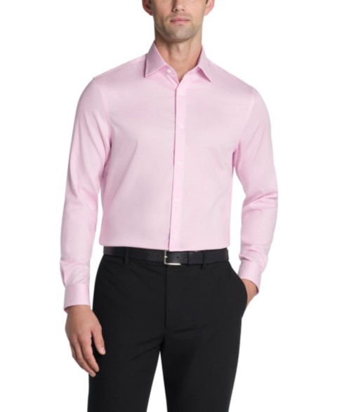 Мужские платья Michael Kors Ultra Wrinkle Free Stretch, Men's Regular Fit Dress Shirt