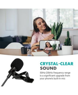 uLav-L Digital Lavalier Omnidirectional Clip on Microphone with USB-C Connector