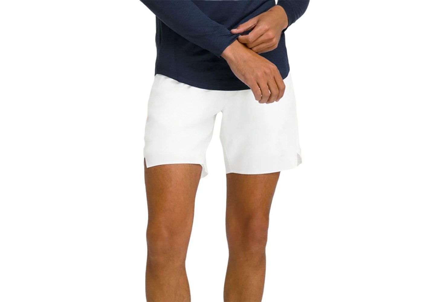 Мужские шорты Wilson Tournament V2 7 Inch Tennis Shorts, цвет: Яркий белый — фото 1