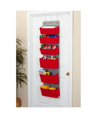 6 Pocket Over the Door Pocket Organizer