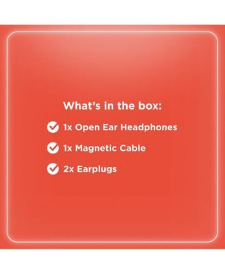 Bone Conduction Headphones (3304461) - Open-Ear Design For Spacial Awareness, IPX5 Water Resistant, 6 Hour Playtime With Bluetooth