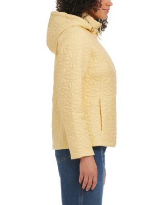 Women's Short Spade Flower Quilt