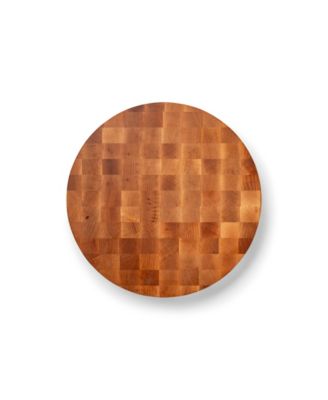 CCB Series 18" Round Wooden Maple Cutting Board
