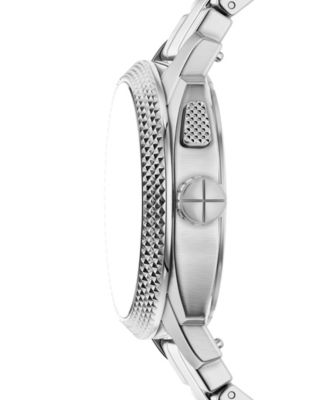 Men's Machine Big Tic Stainless Steel Watch, 41mm