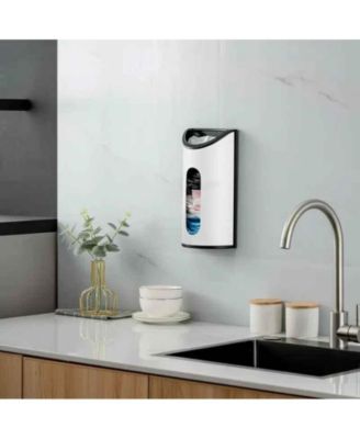 2 Gallon Step On Trash Can Set and Plastic Bag Organizer Combination For Bathroom Kids  Room Brand