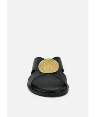 EUDORA Womens Embellished Slip-on flats