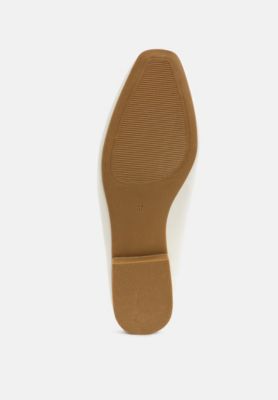 Womens Bellagio Flat Heel Loafers