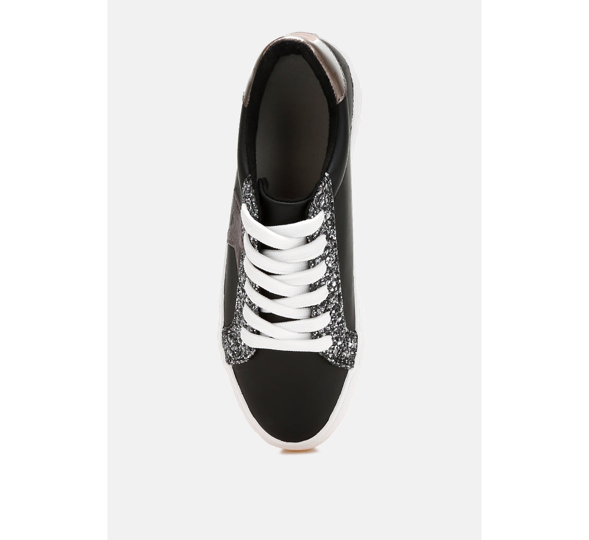London Rag Merida Glitter Patch Chunky Sneakers
