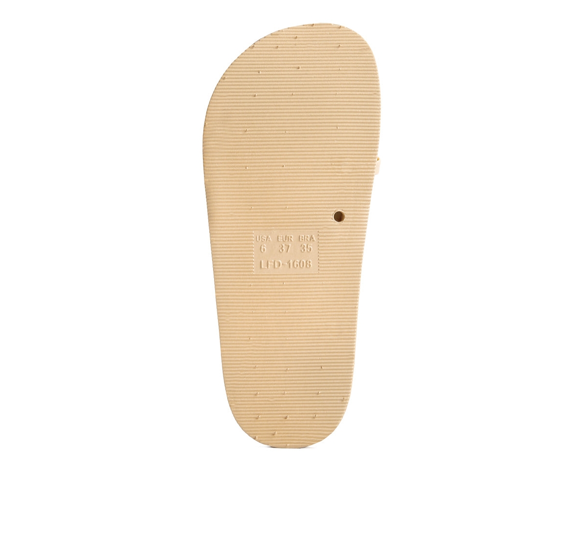 Womens Ishtar Metallic Chain Metal Slid Flats