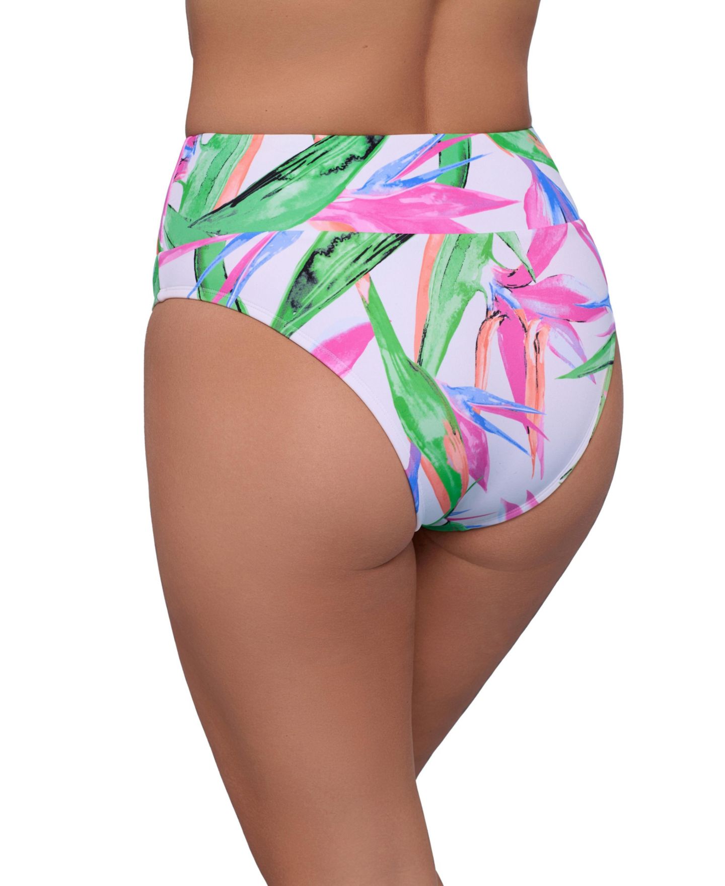 Низ бикини Ultra-Banded, высокая посадка — S3 Apparel, цвет: Birds Of Paradise — фото 3
