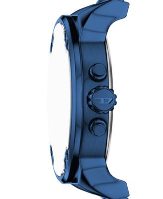 Men's Mr. Daddy 2.0 Quartz Multifunction Blue Stainless Steel Watch, 57mm