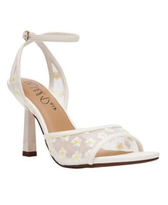 Erynn Dress Embroidered High Heel Sandals