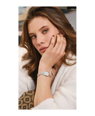 Women's Classic Surveyor Silver-Tone Bracelet Watch 22.7mm