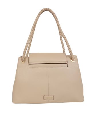 Sondra Woven Small Satchel Bag