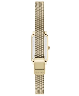 Women's Hagen Micro Gift Set Quartz Two-Hand Gold Stainless Steel Watch, 30mm