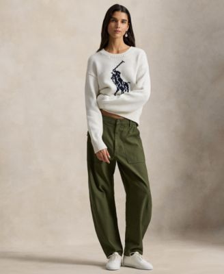 Women's Big Pony Crewneck Sweater