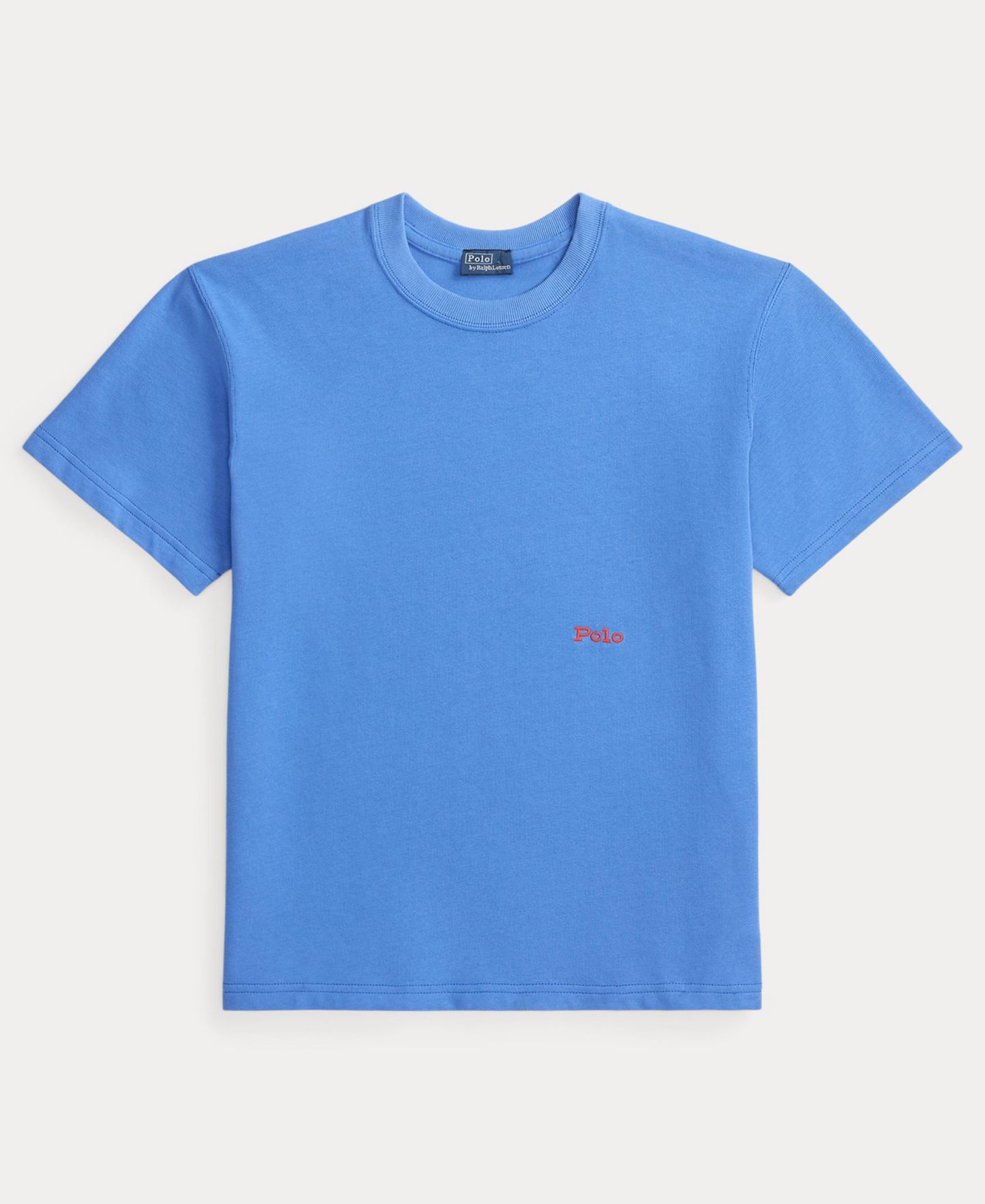 Женская футболка Polo Ralph Lauren Big Pony Crewneck, цвет: Синий — фото 6