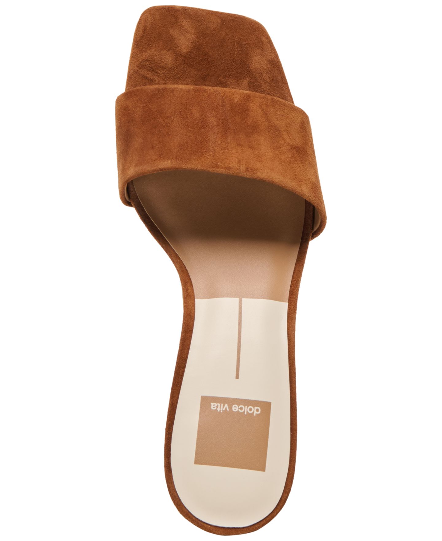 Женские сандалии Dolce Vita Qaily Slip-On Dressy Wedge, цвет: Коричневый замшевый — фото 4