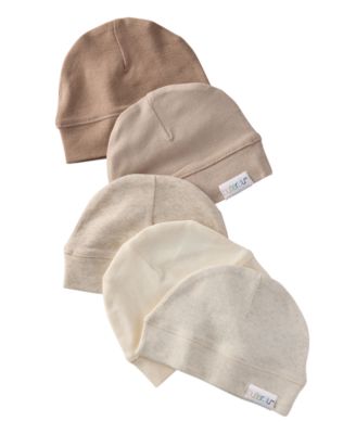butterblu Baby Boys or Baby Girls Beanie Hats 5-Pack - Natural 20$