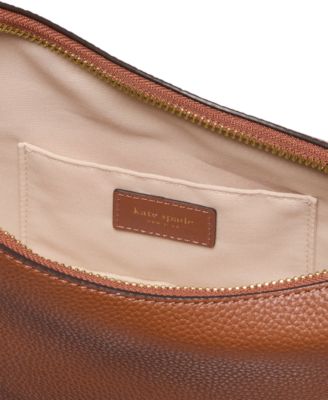 Duo Small Pebbled Leather Crossbody Bag