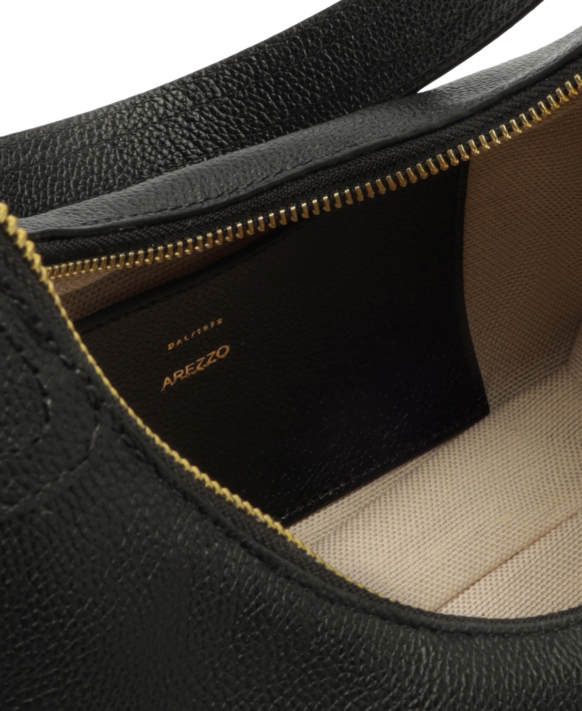 Arezzo Elena Small Leather Hobo Handbag