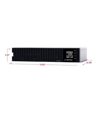 OL1K5RM 1500VA/1200W Essential Online Sine Wave LCD Rackmount Convertible UPS System