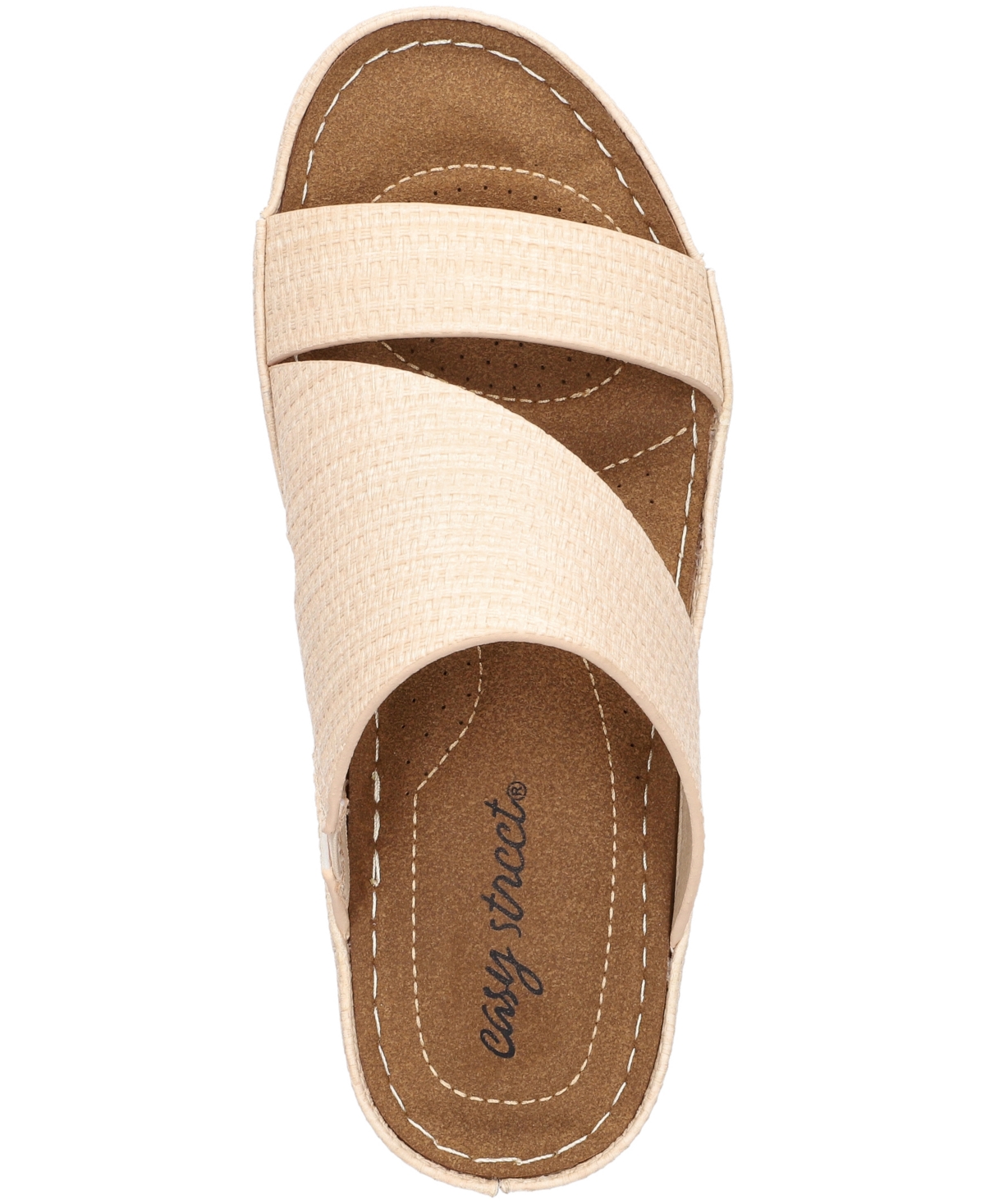 Easy Street Women's Larrain Wedge Slide Sandals