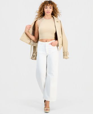 Women's Millie Seamless Lace Sweater Crewneck Top