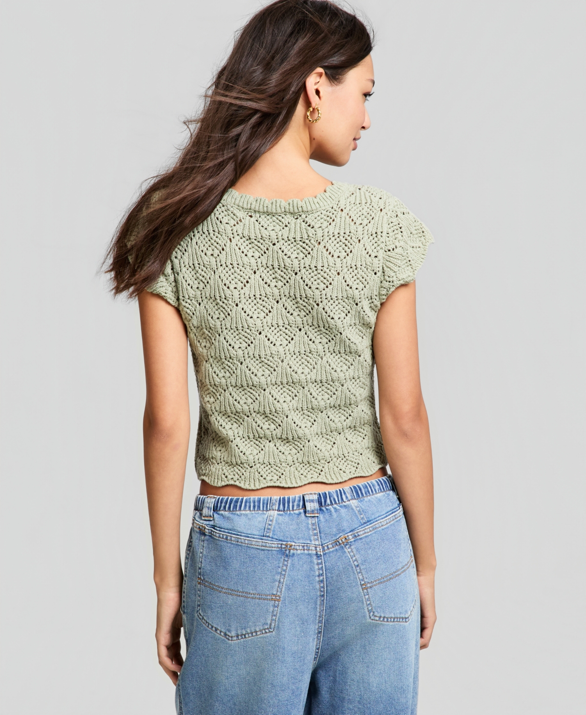 And Now This Women's Pointelle-Knit Tank Top, Macy's Exclusive