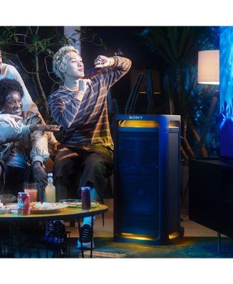 ULT TOWER 9 Bluetooth Party Speaker Bundle with ULT Mic Wireless Microphones