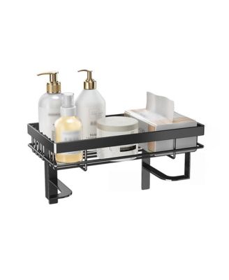 4.7" h Multifunctional Bathroom Storage Cabinet Space Saver No Drilling Installation