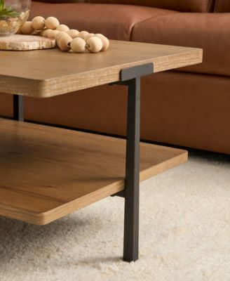 Knox 47" Wood Rectangular Coffee Table