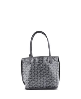 Mini Anjou Reversible Tote Coated Canvas