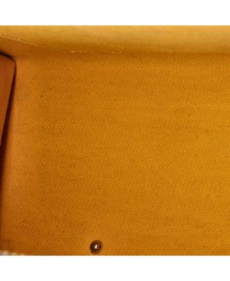 PM Saigon Top Handle Bag Coated Canvas with Leather