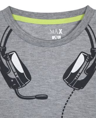 Boys' 6-14 Gaming Top and Pants, 2-Piece Set