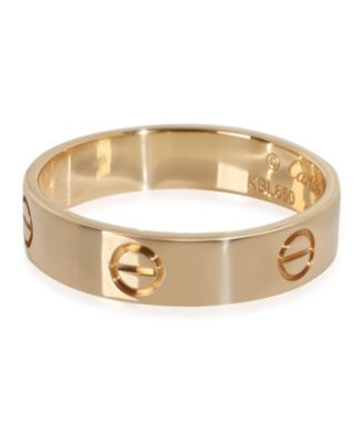 Yellow Gold  Love Ring