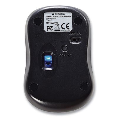 98590 2.4 Ghz Frequency/30 ft. Wireless Range Left/right Hand Use Bluetooth Wireless Tablet Multi-Trac Blue LED Mouse - Graphite