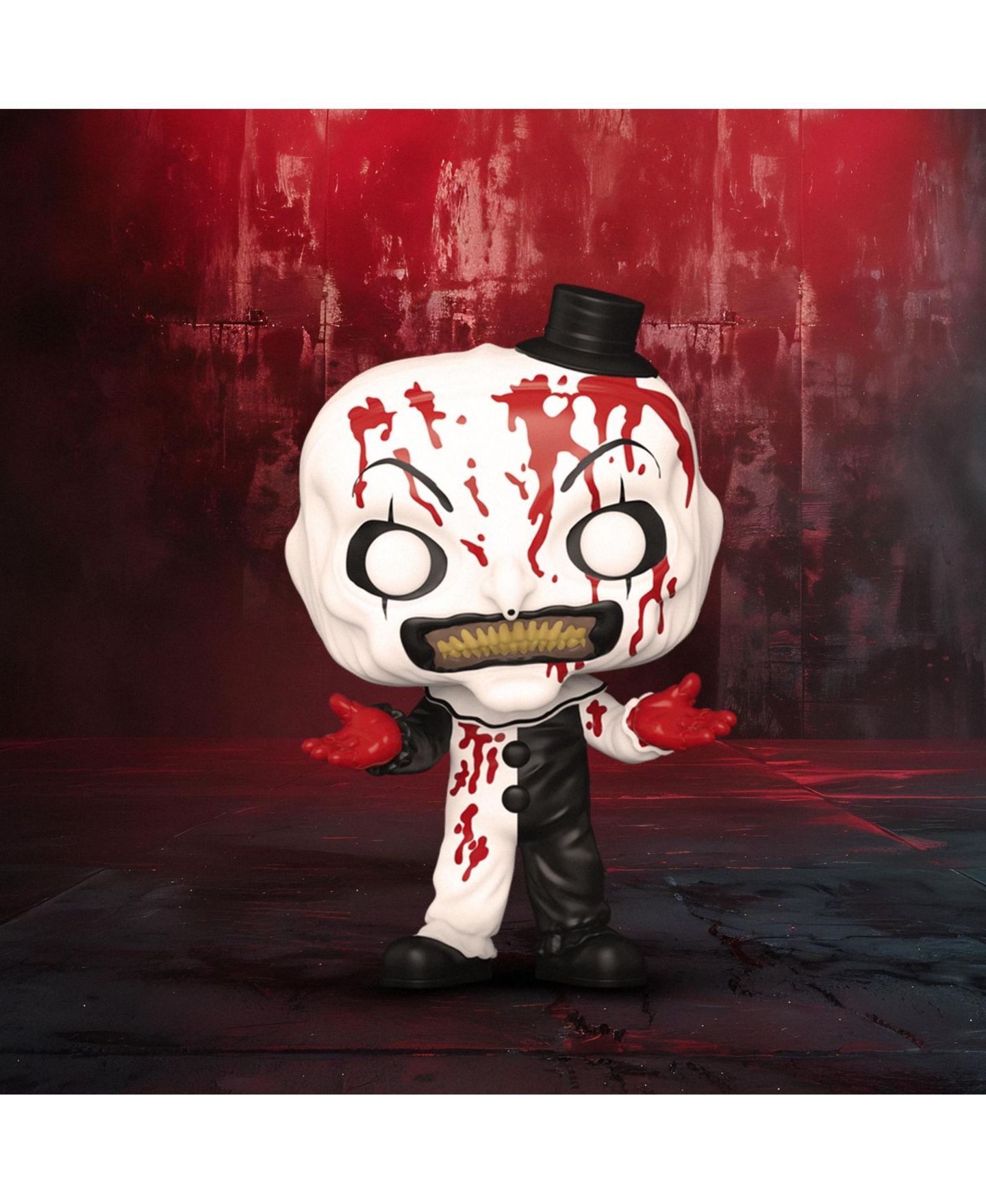 Детская фигурка Funko Pop! Terrifier 2 Bloody Art the Clown 3.75" Vinyl, 14 Years & Up — фото 4