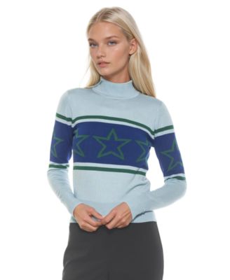 Women's Lisa Star Mock Neck Sweater