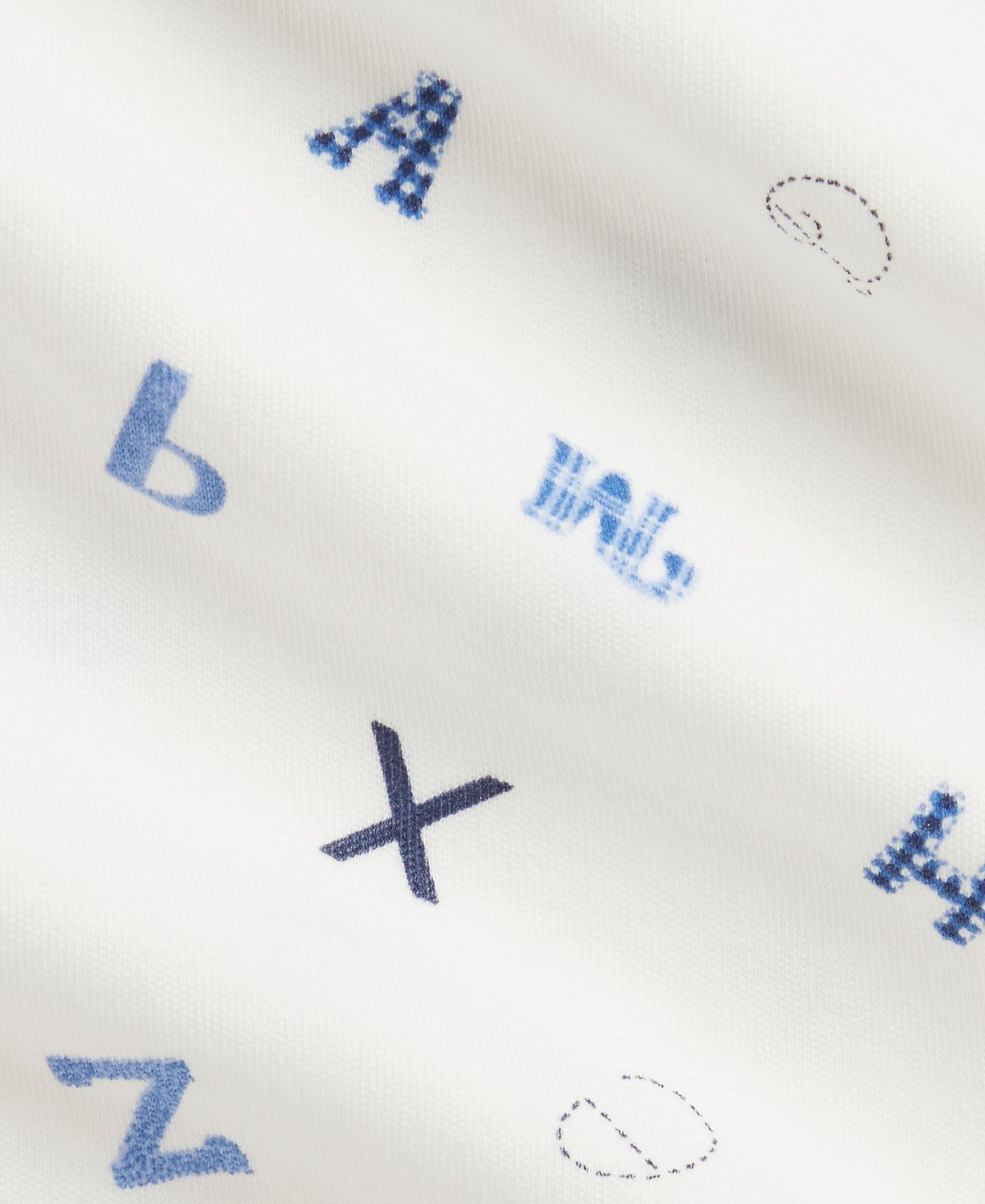 Комбинезон Polo Ralph Lauren Alphabet-Print Cotton Footed Coverall для мальчиков-малышей, цвет: Homesfun Alphabet Toss — фото 3