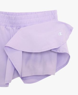 Girls' 7-16 Pleated Shorts