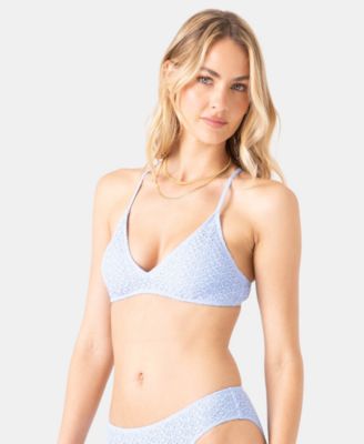 Juniors' Crochet Athletic Triangle Top