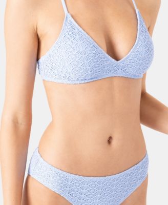 Juniors' Crochet Athletic Triangle Top